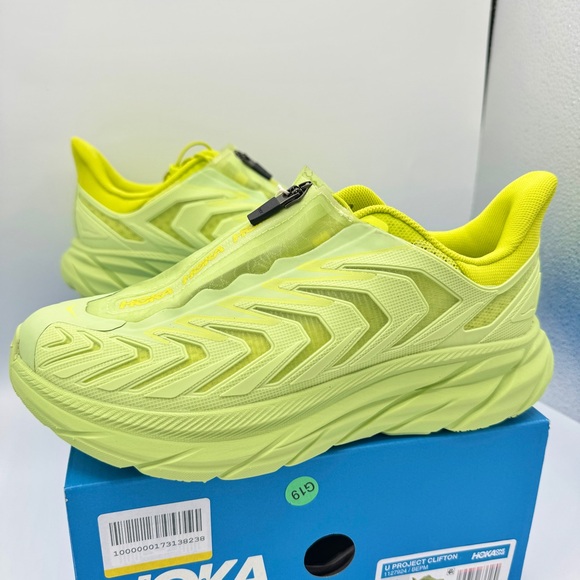 NWT Hoka Project Clifton Butterfly Evening Primrose Unisex Sneaker Shoes BEPM - Picture 3 of 16